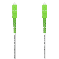 Cable de Fibra Óptica G657A2 3.0 Aisens A152-0499/ LSZH/ 15m/ Blanco