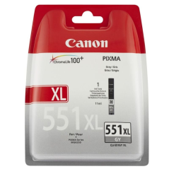 Cartucho de Tinta Original Canon CLI-551GY XL Alta Capacidad/ Gris
